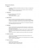 Dirección del área financiera