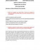 Taller de análisis de textos Gestión de Talento Humano