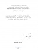 NORMAS DE SEGURIDAD E HIGIENE: PELIGROS EN EL AMBITO LABORAL Y SU PREVENCION