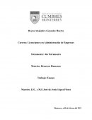 La gestión empresarial en recursos humanos