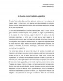 El “Locro” como Tradición Argentina
