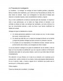 PROPUESTA DE INVESTIGACIÓN mueblería “La bodega”