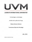 Análisis de la película la Purga