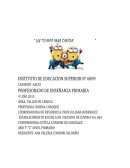 Proyecto áulico: “Un tiempo para cantar”