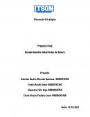 Planeación Estratégica Proyecto Final Recubrimientos Industriales de Sonora