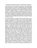 Ácidos Grasos Poliinsaturado Omega-3; Una Posible Ventana Terapéutica