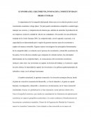 ECONOMIA DEL CRECIMIENTO, INNOVACION, COMPETITIVIDAD Y PRODUCTIVIDAD