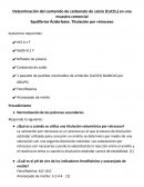 Determinación del contenido de carbonato de calcio (CaCO3) en una muestra comercial