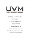 DESARROLLO EMPRENDEDOR ACTIVIDAD #6