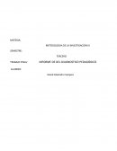 Informe del dignostico pedagogico