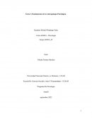 Fundamentos de la Antropología Psicológica