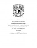 Actividad Los tipos de representantes