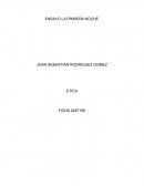 ENSAYO LA PRIMERA NOCHE