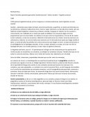 El aprendizaje de la lengua