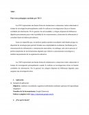 Taller Plan tecno pedagógico mediada por TICS