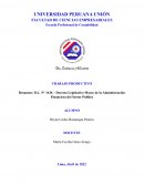 Resumen: D.L. N° 1436 – Decreto Legislativo Marco de la Administración Financiera del Sector Público