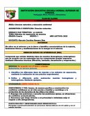 FORMATO PLAN DE CLASES METODOS DE SEPARACION DE MEZCLAS