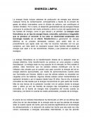 ENERGÍA LIMPIA