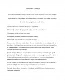 Cuidadores caninos y evaluacion sanitaria