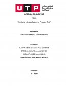 Gestionar interesados en un proyecto real