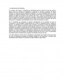 La importancia del marketing