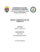 Ensayo: El Currículo