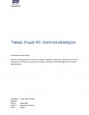 Trabajo Grupal M3: Gerencia estratégica