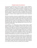 Despido injusto de profesores