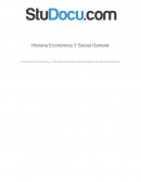 Resumen historia económica y social general
