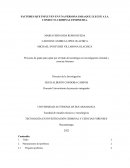 FACTORES QUE INFLUYEN EN UNA PERSONA PARA QUE LLEGUE A LA CONDUCTA CRIMINAL FEMINICIDA