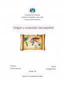 Origen y evolución del español