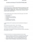 Evidencia individual SITUACIÓN PROBLEMA