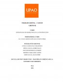 ESTRATEGIA DE MARKETING EN LA CONSTRUCCION