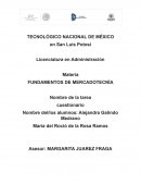 FUNDAMENTOS DE MERCADOTECNÍA