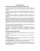 Perspectivas psicológicas en psicoanálisis y modelo genético