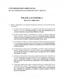 Examen de politica economica