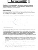 Las Organizaciones (Resumen) Busqueda y Seleccion