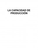 LA CAPACIDAD DE PRODUCCIÓN