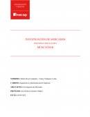 INVESTIGACIÓN DE MERCADOS INDUSTRIA CHOCOLATERA