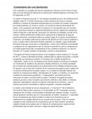Comentario de una sentencia