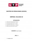 GESTIÓN DE OPERACIONES EMPRESA: HELADOS 4D