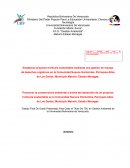 Gestion ambiental Comunidad “Nuevos Horizontes