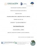 ANALISIS CRITICO DE LA ARQUITECTURA Y EL ARTE II