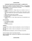 CONCURSO TARJETAS DEL DÍA DEL AMOR Y LA AMISTAD 2018