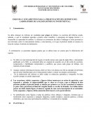 ESQUEMA Y LINEAMIENTOS PARA LA PRESENTACIÓN DEL REPORTE DEL LABORATORIO DE ANÁLISIS QUÍMICO E INSTRUMENTAL