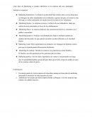 ¿Qué tipos de Marketing se pueden identificar en la empresa del caso planteado?