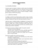 RESUMEN DE DIRECCIÓN ESTRATÉGICA