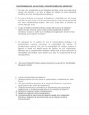 CUESTIONARIO DE LA LECTURA "CONCEPCIONES DEL DERECHO"