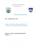 Importancia de la enseñanza del humanismo a los estudiantes de medicina