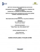 MECANIZACION DE PROCESOS EN EL TALLER DE CARNICOS